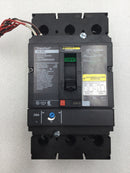 Square D JGL37250D82AAUO 250 Amp 3 Pole 600 VAC PowerPact Circuit Breaker with Shunt Trip and Auxiliary Contact Outputs