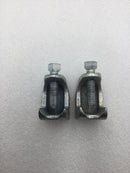 Thomas & Betts/Superstrut Z500 1/4" Zinc Malleable Iron Beam Clamp (Lot of 2)