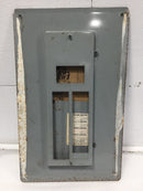 Gould ITE GQ20MBA 150 Amp 20 Space 120/240V Panel/Door w/Main 25 1/8" x 15 1/2"