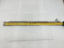 GE 43 Position 4-14 AWG Grounding Bar w/ Addon Lug 21 7/8" x 1/2"