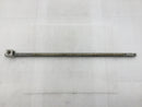 GE 43 Position 4-14 AWG Grounding Bar w/ CMC Addon Lug 21 7/8" x 1/2"