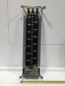 Federal Pacific FPE NB Series 225 Amp 3 Phase 42 Space 120/208/240 VAC Load Center Guts Only 8" X 29"