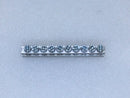 Unbranded SE-75B 10 Position 4-14 AWG Grounding Bar 3 1/4" x 1/2"