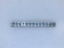 Unbranded 13 Position 4-14 AWG Grounding Bar - 4 1/4" x 1/2"