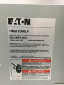Eaton 1MM612RRL residential meter stack 125 Amp Bus Rating 800 Amp 120/240v 1 Phase 3 Wire 6 Position Mounting Hardware