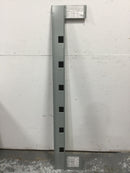 Eaton 1MM612RRL residential meter stack 125 Amp Bus Rating 800 Amp 120/240v 1 Phase 3 Wire 6 Position Meter Cover 66 1/4" x 12"