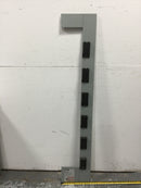 Eaton 1MM612RRL residential meter stack 125 Amp Bus Rating 800 Amp 120/240v 1 Phase 3 Wire 6 Position Meter Cover 66 1/4" x 12"