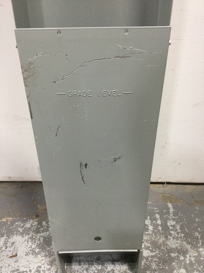 GE General Electric GE1LM532ES MOD. 2 RV Earth Burial Pedestal with 100 Amp and 50 AMP and 30 Amp RV Receptacles and a 20 Amp GFCI Receptacles