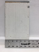 Federal Pacific RT60NA Cover Only Nema 3R 60 Amp 120/240V 11 1/4" x 6"