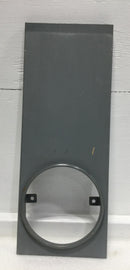 Meter Cover Ring Type w/Back Brackets 18 7/8" x 7 1/4"
