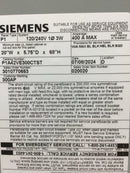 Siemens 1PH 120/240V 400A 42 Space Main Breaker Panel with Breakers