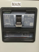 Siemens 1PH 120/240V 400A 42 Space Main Breaker Panel with Breakers