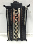 Square D/Homeline 125 Amp 15 Space 120/240V Convertible Guts Only 18" x 10"