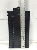 Square D/Homeline 125 Amp 15 Space 120/240V Convertible Guts Only 18" x 10"