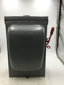 ITE/Siemens 100 Amp 2 Pole 240 VAC Fusible Safety Switch Nema 3 Disconnect