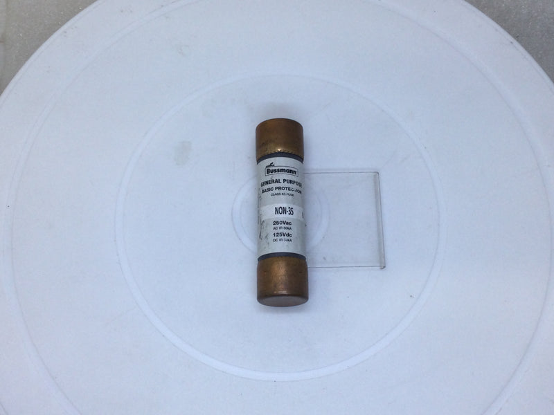 Bussman/Fusetron NON-35 35 Amp 250V or Less One Time Fuse