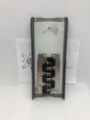 Eaton/Cutler-Hammer BR1224B150PKW 150 Amp 12 Space 120/240 VAC Load Center Guts Only 6" X 14"