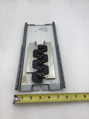 Eaton/Cutler-Hammer BR1224B150PKW 150 Amp 12 Space 120/240 VAC Load Center Guts Only 6" X 14"