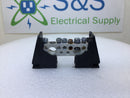 7 Position 4-14 AWG Isolated Grounding Bar 3 3/8" x 1 3/4"