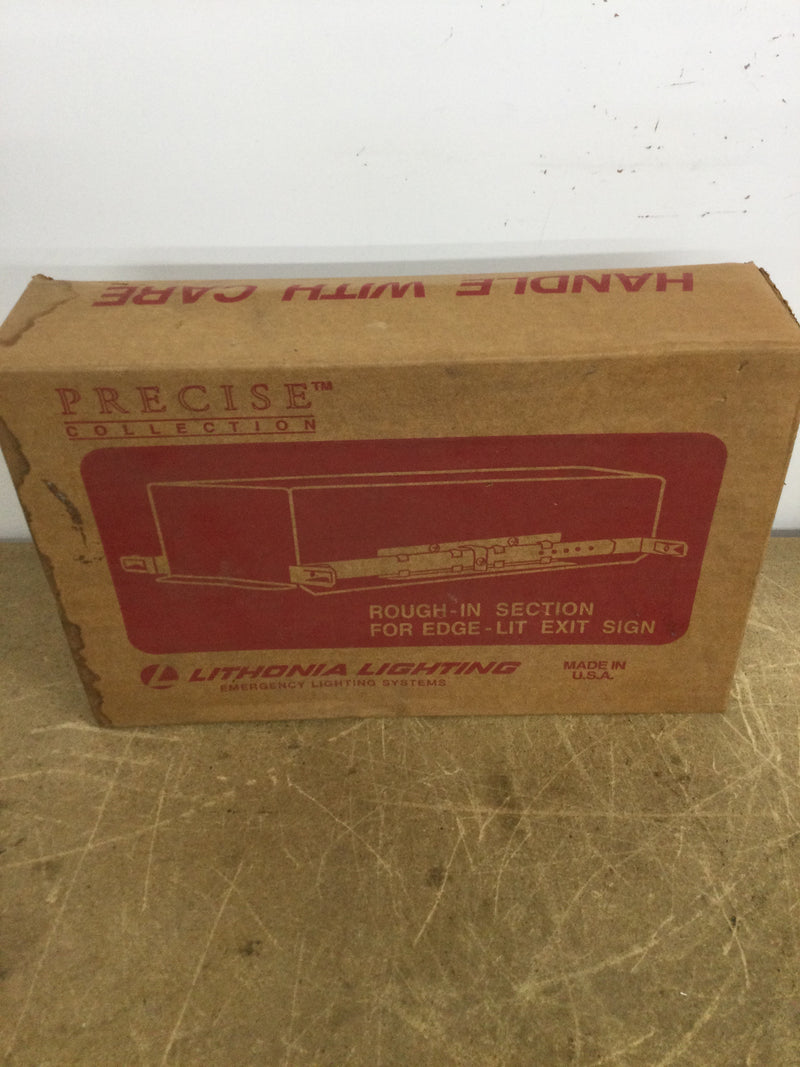 Lithonia Rough In Kit Exit Light ELA R LARIS 120/277v EL N