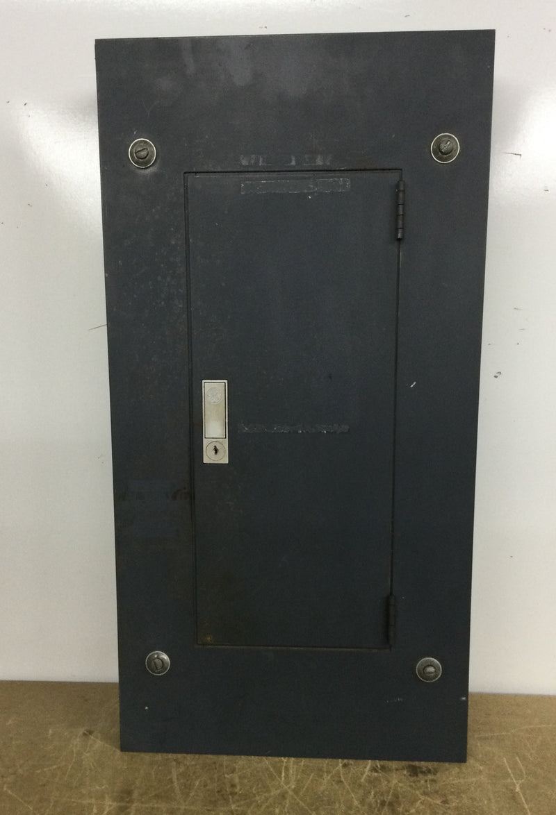 General Electric 100 Amp 9 Space/18 Circuit 120/208 VAC 3 Phase 4 Wire Panelboard Enclosure Type NLAB Dead Front 14" X 28"