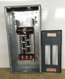 General Electric 100 Amp 9 Space/18 Circuit 120/208 VAC 3 Phase 4 Wire Panelboard Enclosure Type NLAB Dead Front 14" X 28"