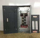 General Electric 100 Amp 9 Space/18 Circuit 120/208 VAC 3 Phase 4 Wire Panelboard Enclosure Type NLAB Dead Front 14" X 28"