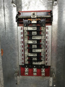 General Electric 100 Amp 9 Space/18 Circuit 120/208 VAC 3 Phase 4 Wire Panelboard Enclosure Type NLAB Dead Front 14" X 28"