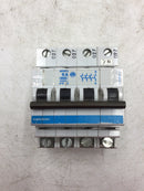GE Vynckier Series G 6 Amp 4 Pole Circuit Breaker 415 Volts 50 Hz