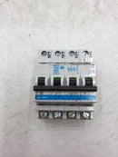 GE Vynckier Series G 10 Amp 4 Pole Circuit Breaker 415 Volts 50 Hz