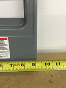 Square D HOM612L100S 100 Amp 6 Space 120/240V Dead Front 12 3/4" x 9 1/8"