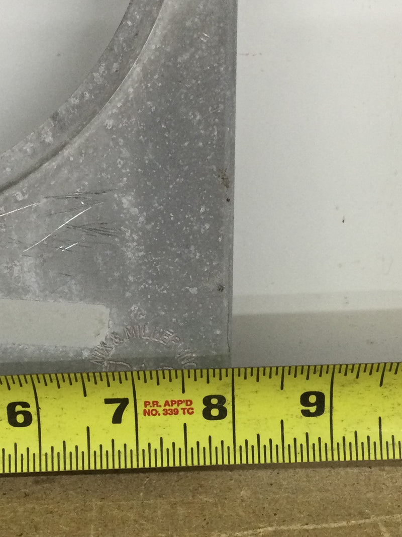 B&C Nix & Miller Meter Cover 10 1/2" x 8"