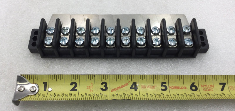 Ideal ITB-300/Magnum 10 Position 30 Amp 600V Terminal Block Strip