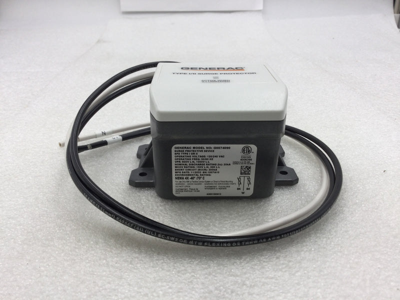 Generac Protection Generac 7409 Whole-House Surge Protection Device 120/240 VAC SPD Type