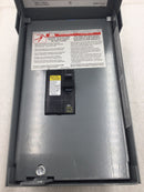 Square D QO260NATR 60 Amp 2 Pole 240V Disconnect 9 1/2" x 5 1/8"
