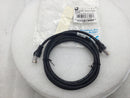 Quiktron 570-135-005 CAT5e 5 Ft Snagless Booted Ethernet Cable in Black