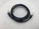 Quiktron 570-135-005 CAT5e 5 Ft Snagless Booted Ethernet Cable in Black