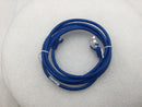 Quiktron 570-110-005 5 Ft Snagless CAT5e CM Ethernet Cable in Blue