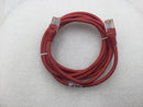 Quiktron 570-130-007 7 Ft Snagless CAT5e CM Ethernet Cable in Red