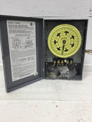 Intermatic T7801BC Seven-Day Dial Time Switch 4 Pole 2 NO/2 NC, Indoor Metal Enclosure, 3.5 Hour Interval