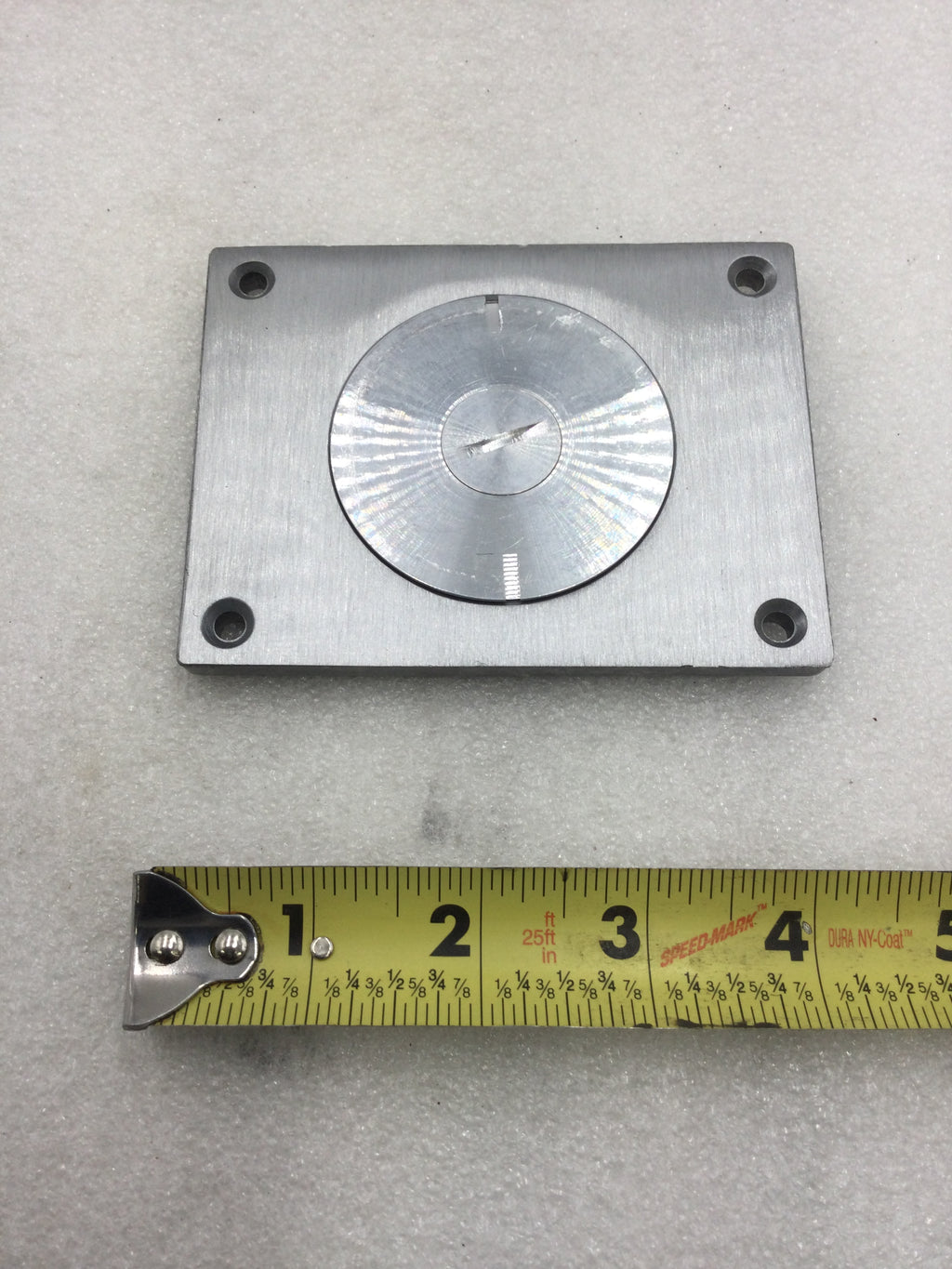Comm Room Plate Wiremold/Legrand 829CKTCAL-1/2 Aluminum Comm Plate with 1/2