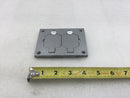 Wiremold/Legrand Walker 828R-TCAL Locking Aluminum Floor Mount Duplex Receptacle Cover
