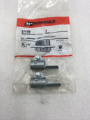 Wiremold/Legrand 5790B Galvanized Steel Armored Cable Connector Fitting for Raceway (Pack of 2)