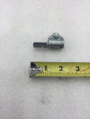 Wiremold/Legrand 5790B Galvanized Steel Armored Cable Connector Fitting for Raceway (Pack of 2)