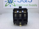 Square D QOB320 20 Amp 3 Pole 240V Circuit Breaker - Yellow Face