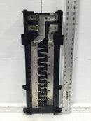 Square D HOMN30M200 200 Amp 15 Space 4 Pole MB Load Center Guts Only 9.5" X 24"