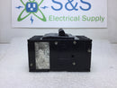 Square D QOU380 QOU 3 Pole 80 Amp Feed Thru Circuit Breaker 240v