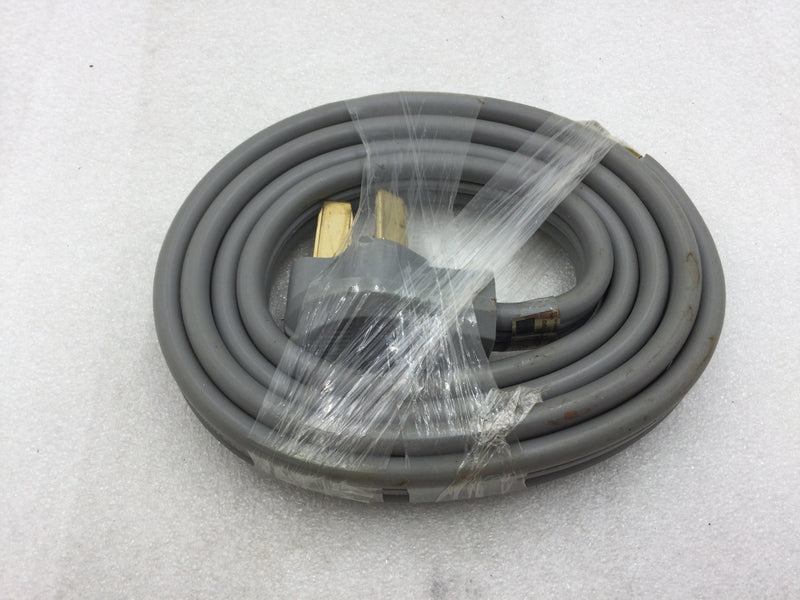 RPP-USA WH RC6/3 50 Amp Range Cord 6FT 3 Wire 6/2 + 8/1 SRDT Stranded Copper Wire