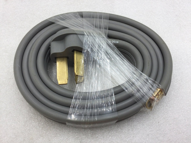 RPP-USA WH RC6/3 50 Amp Range Cord 6FT 3 Wire 6/2 + 8/1 SRDT Stranded Copper Wire