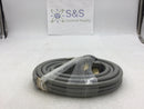 RPP-USA WH RC6/3 50 Amp Range Cord 6FT 3 Wire 6/2 + 8/1 SRDT Stranded Copper Wire